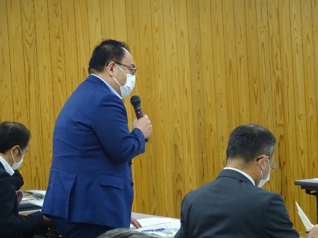 要望をしている小川市長