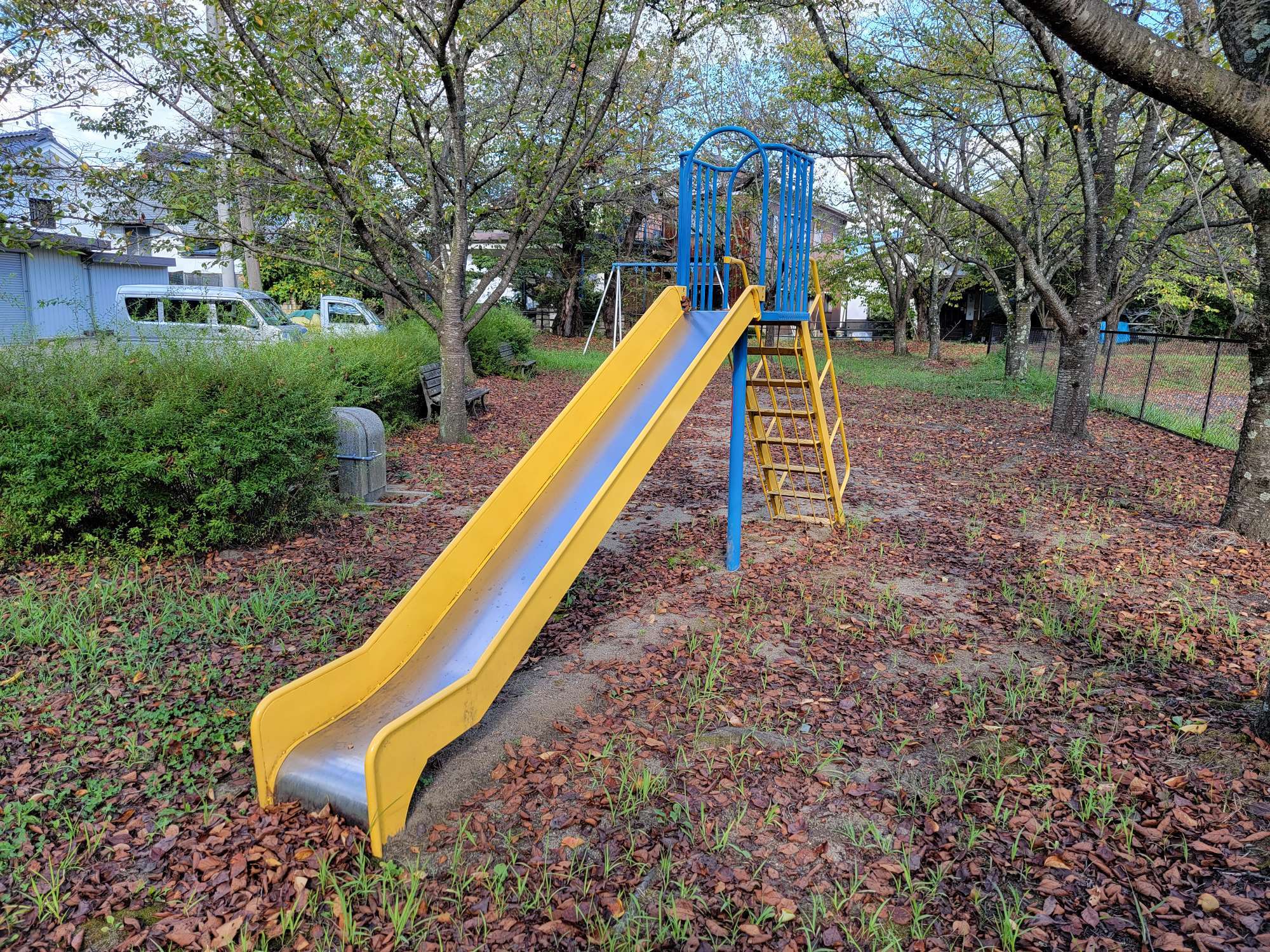 滑り台の写真