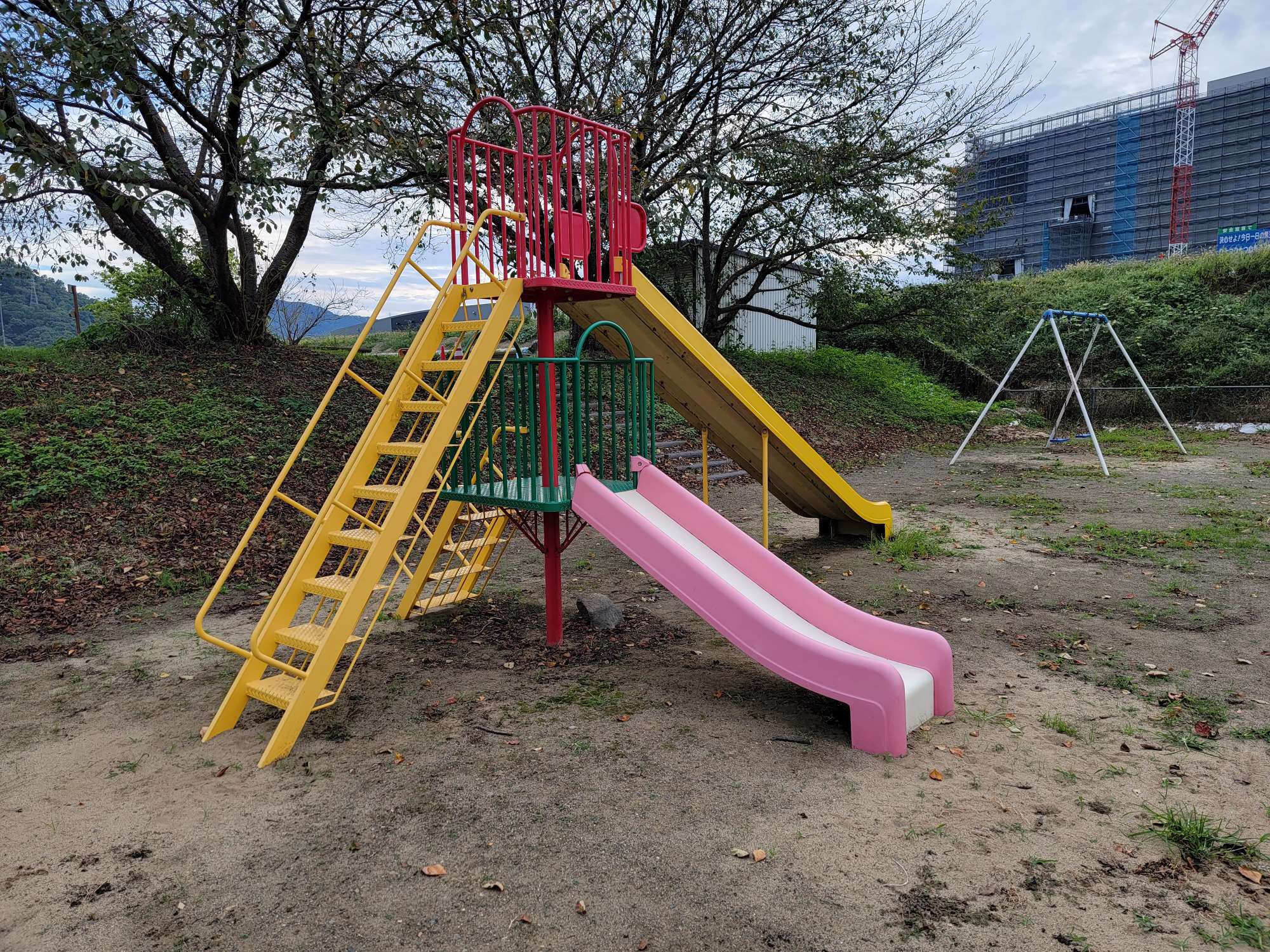 滑り台の写真