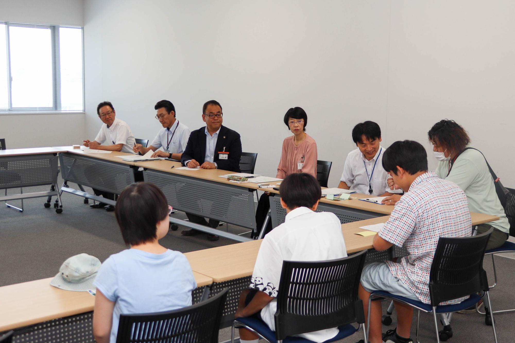 子供たちから市長への提案