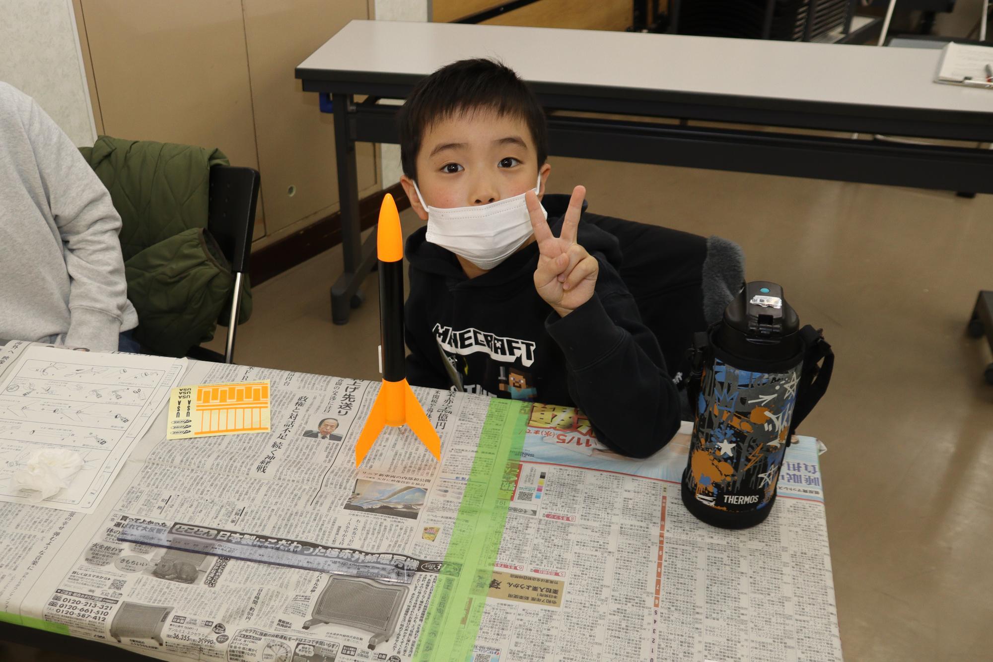 モデルロケットの制作