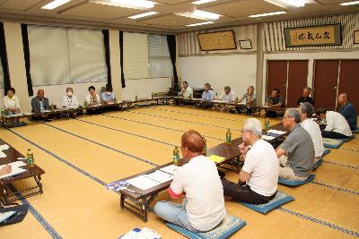 お出かけ市長室の様子2(桑原地区区長会)