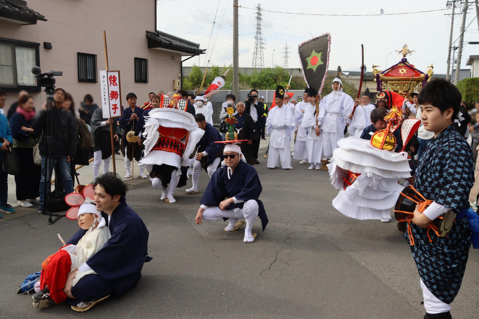 北町の踊り