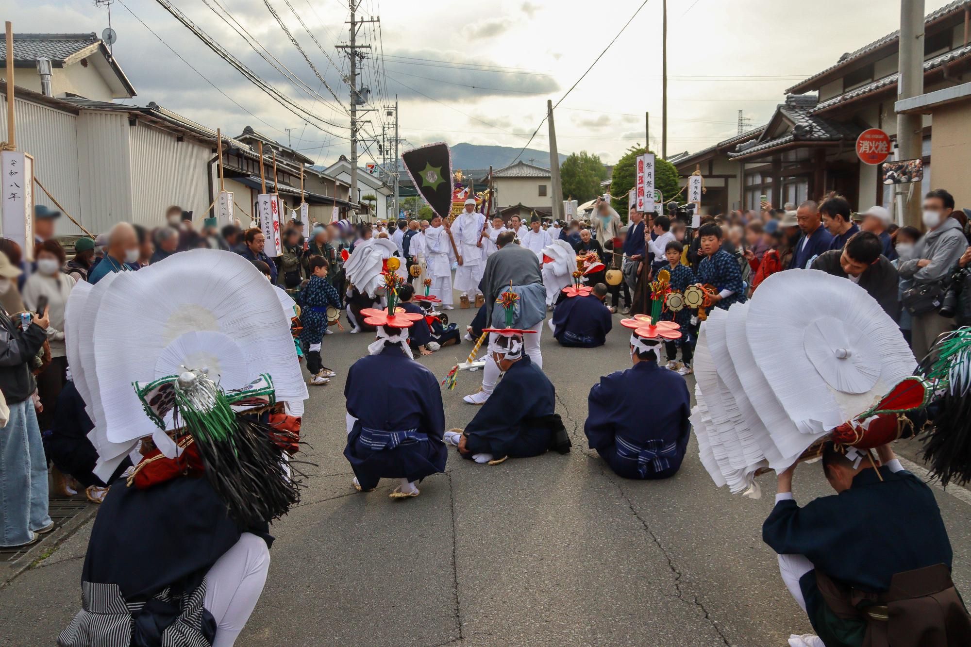 御旅所の踊り