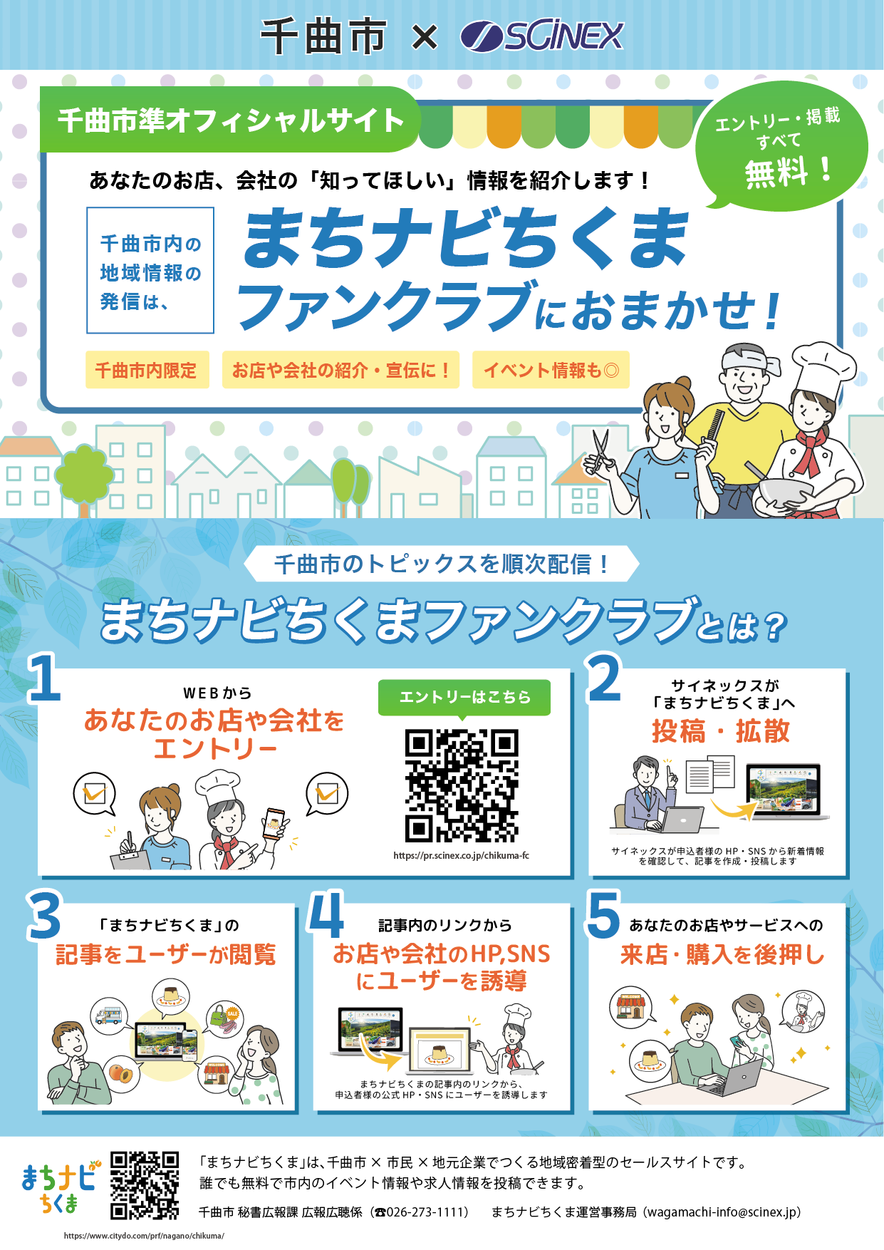 ファンクラブチラシの表