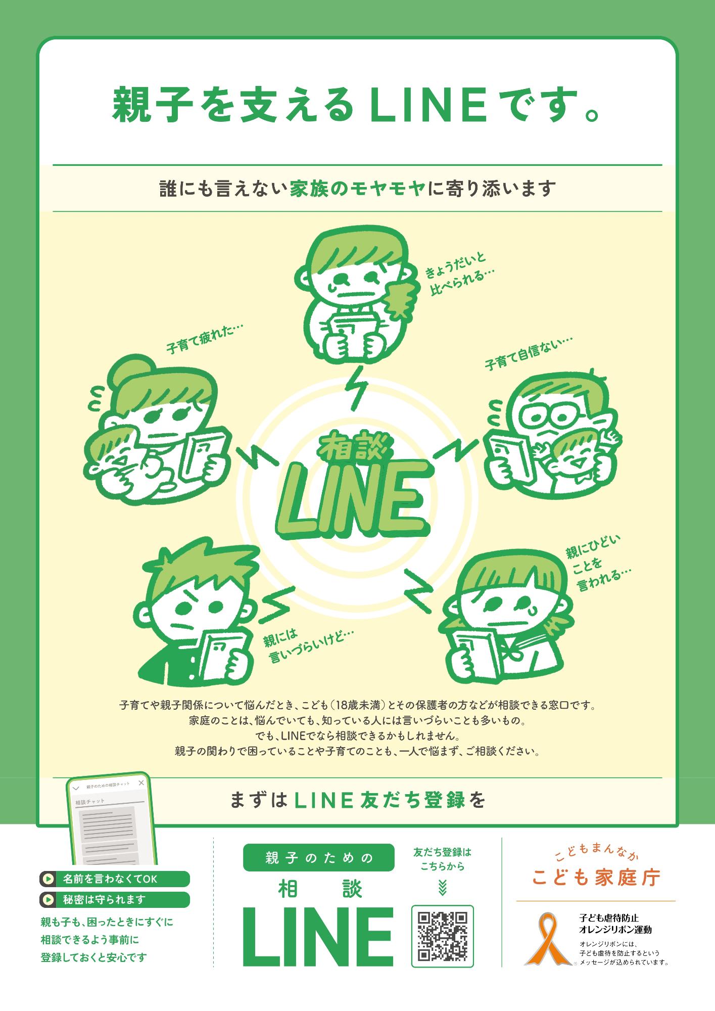 LINEポスター
