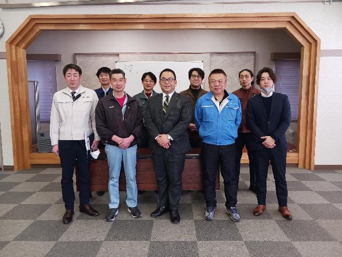 ものづくりをする人と市長のシェアトーク