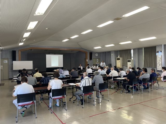 説明会（昼の部）の様子