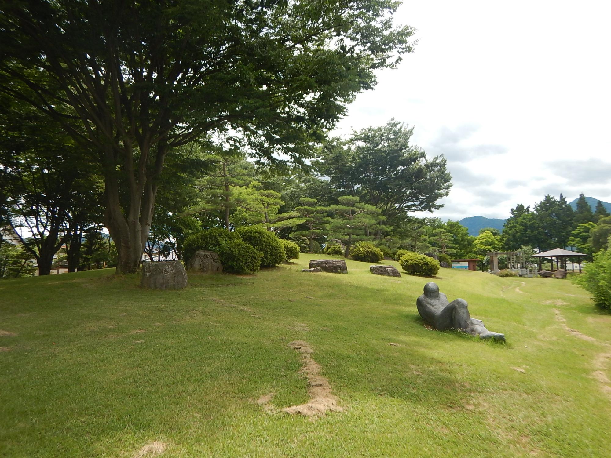 芝生広場の写真