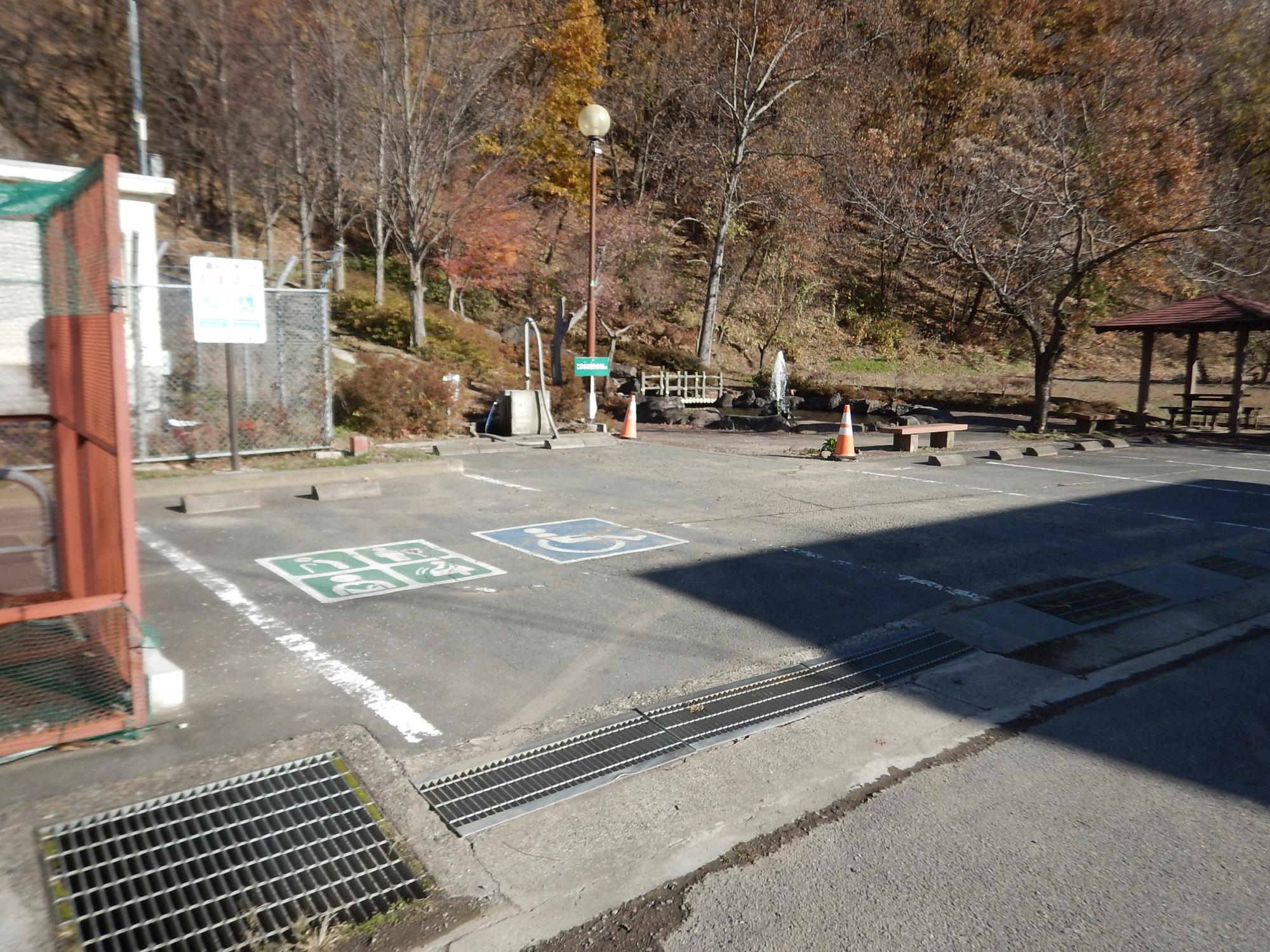 駐車場の写真
