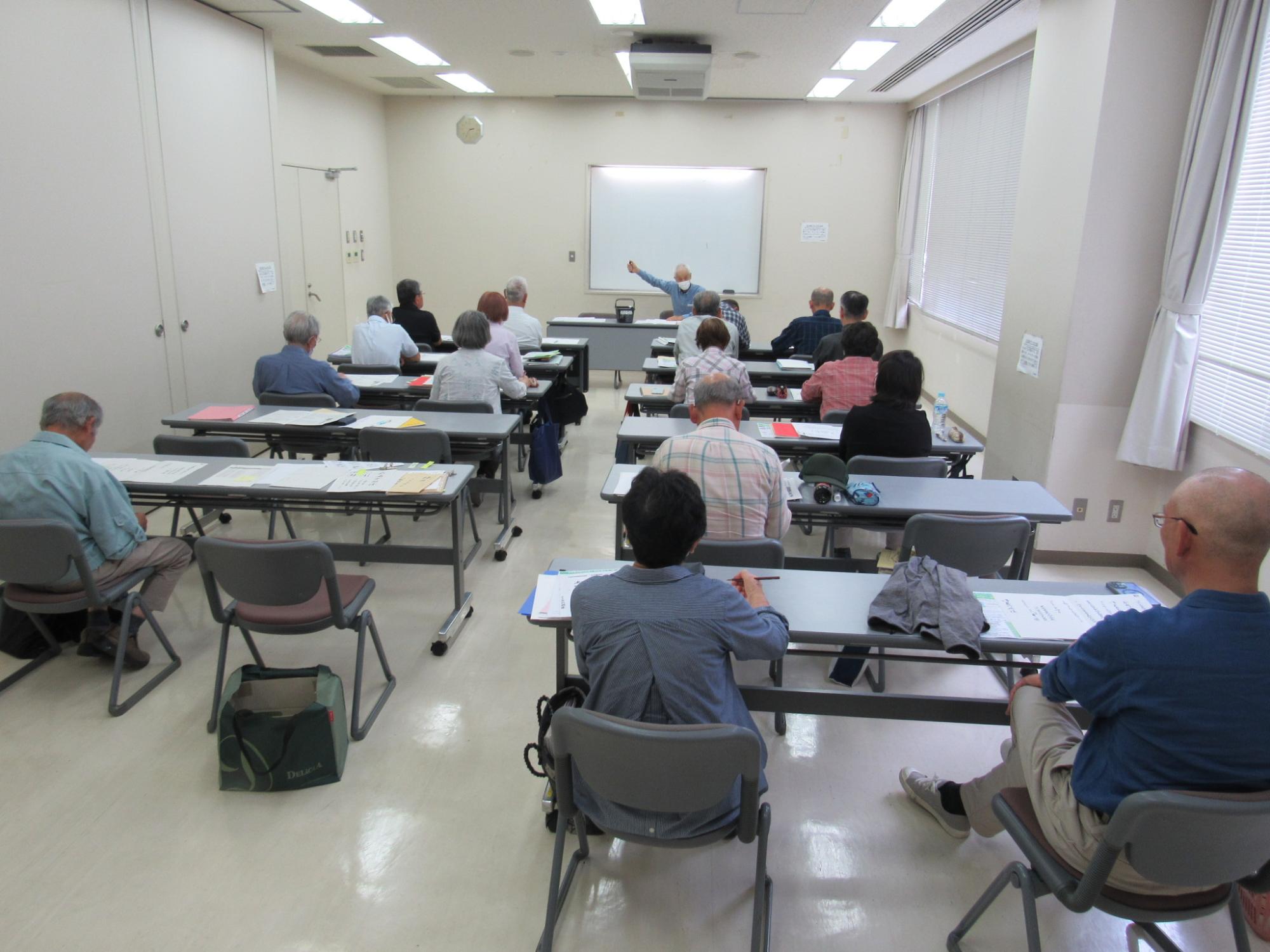 古文書講座の様子