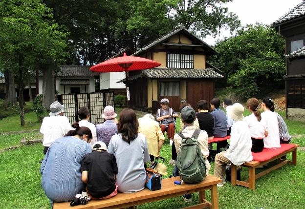 お茶のお振舞い