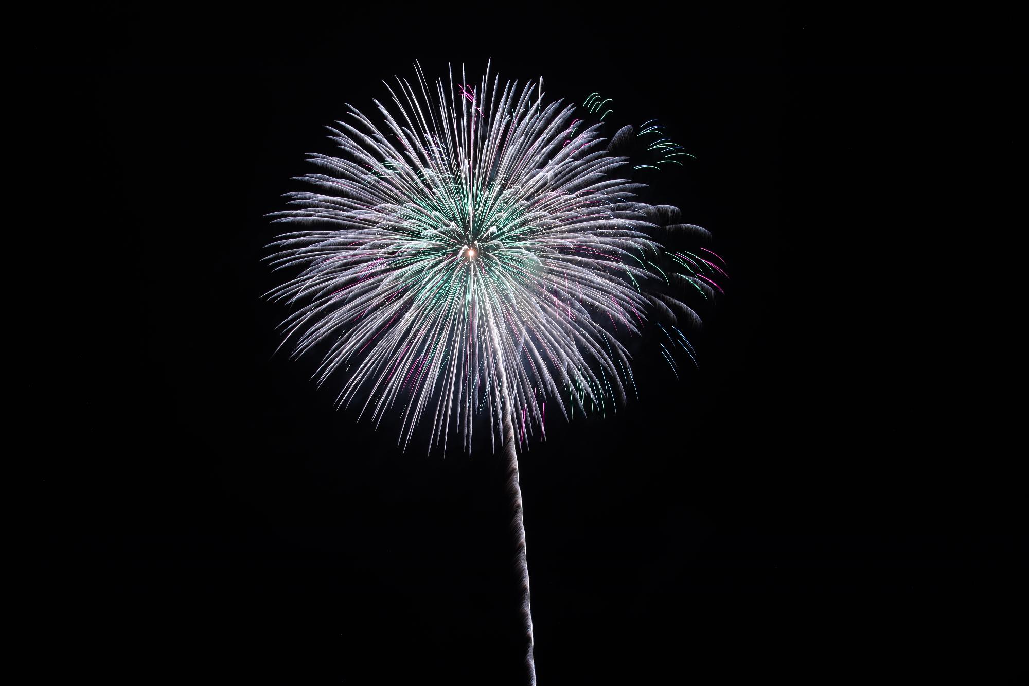 花火の様子その1