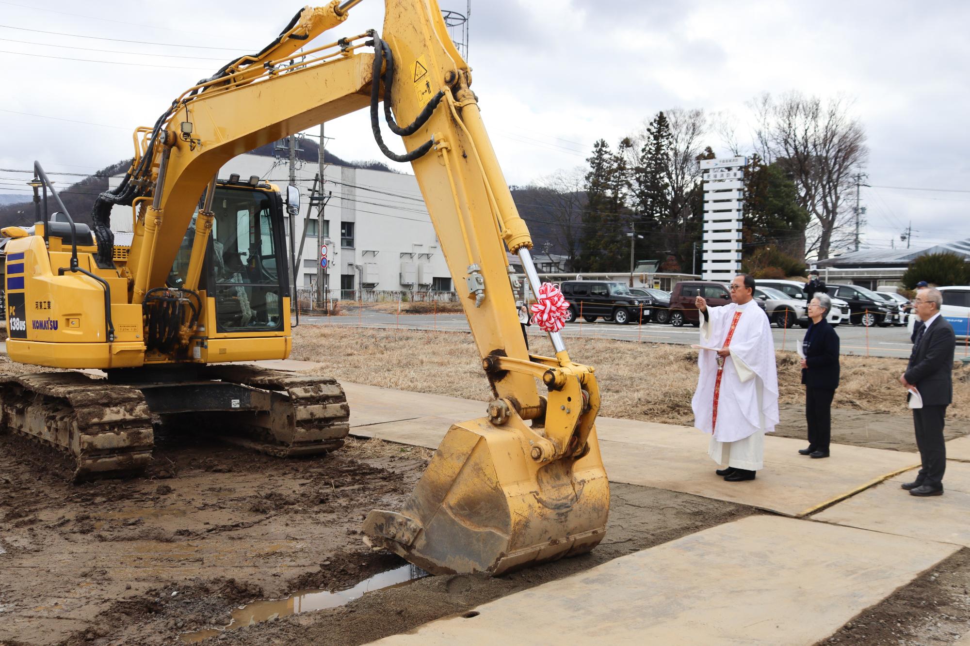 建設用器具の祝福