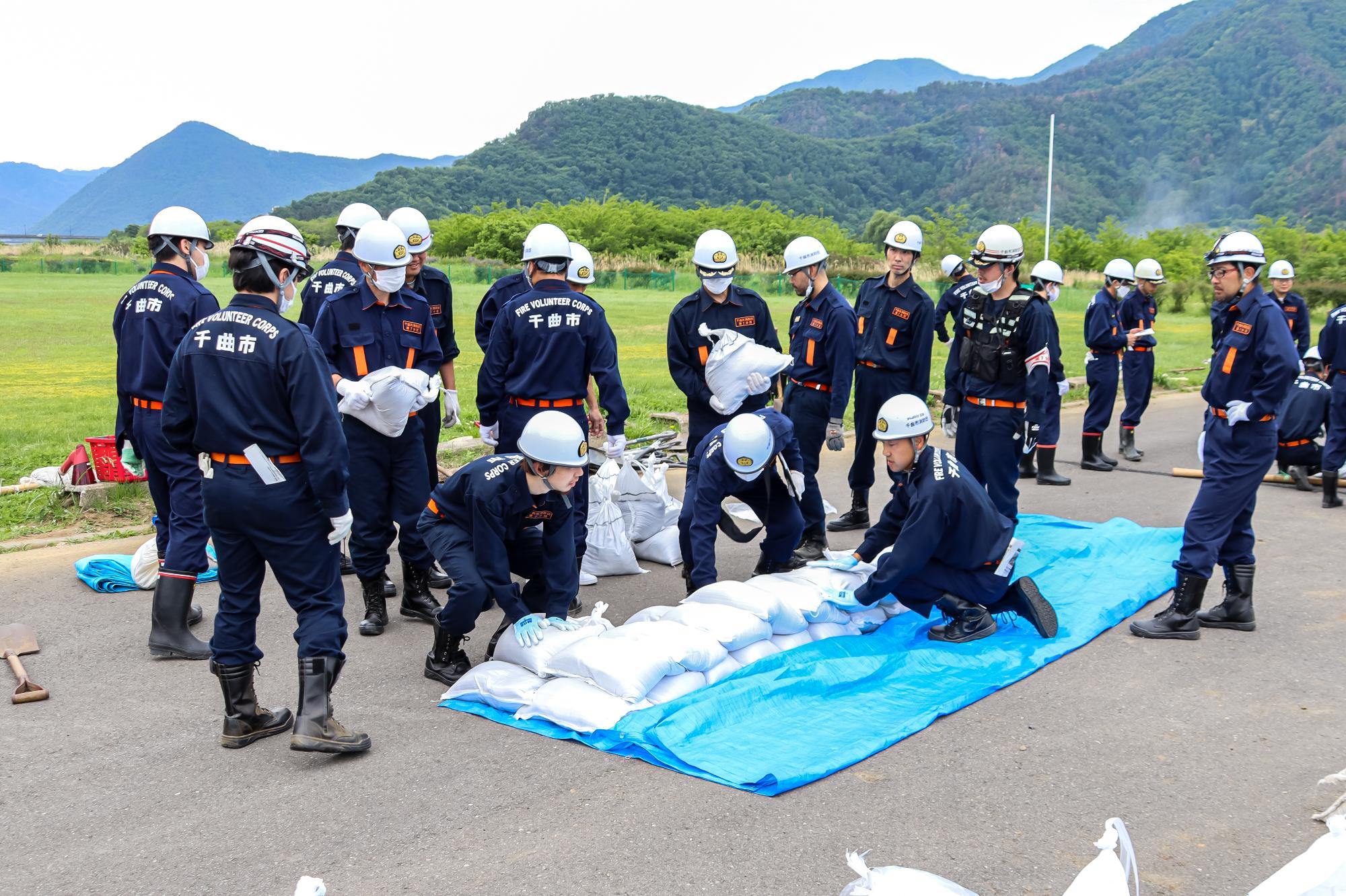 改良積み土のう工法