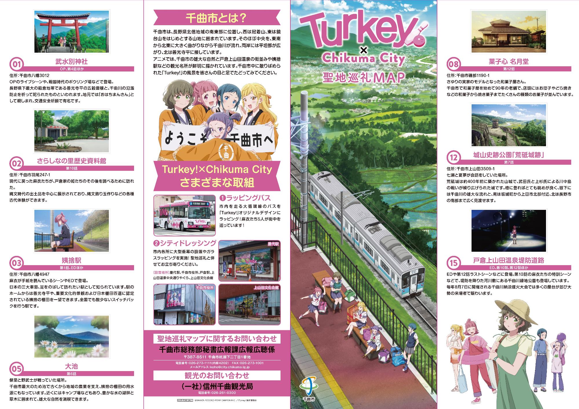 聖地巡礼マップ表面