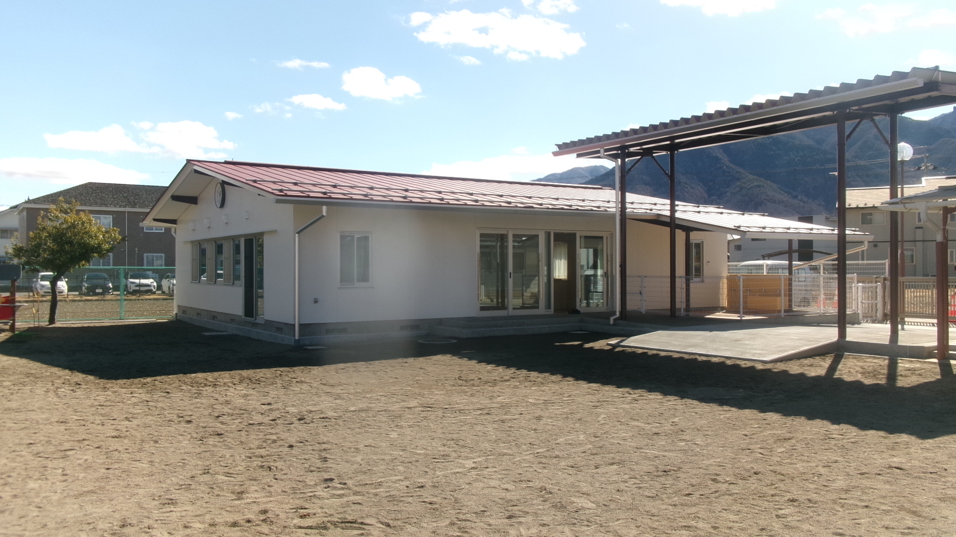 五加保育園増築園舎　外観